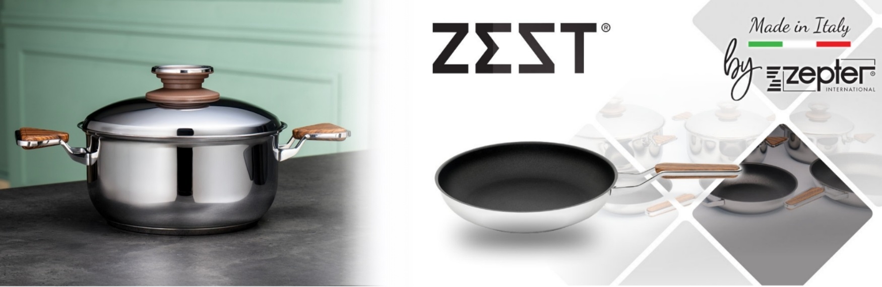 תמונות סיר ומחבת של סדרת ZEST